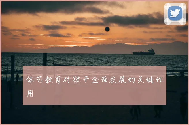 体艺教育对孩子全面发展的关键作用