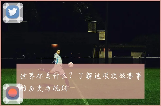 世界杯是什么？了解这项顶级赛事的历史与规则